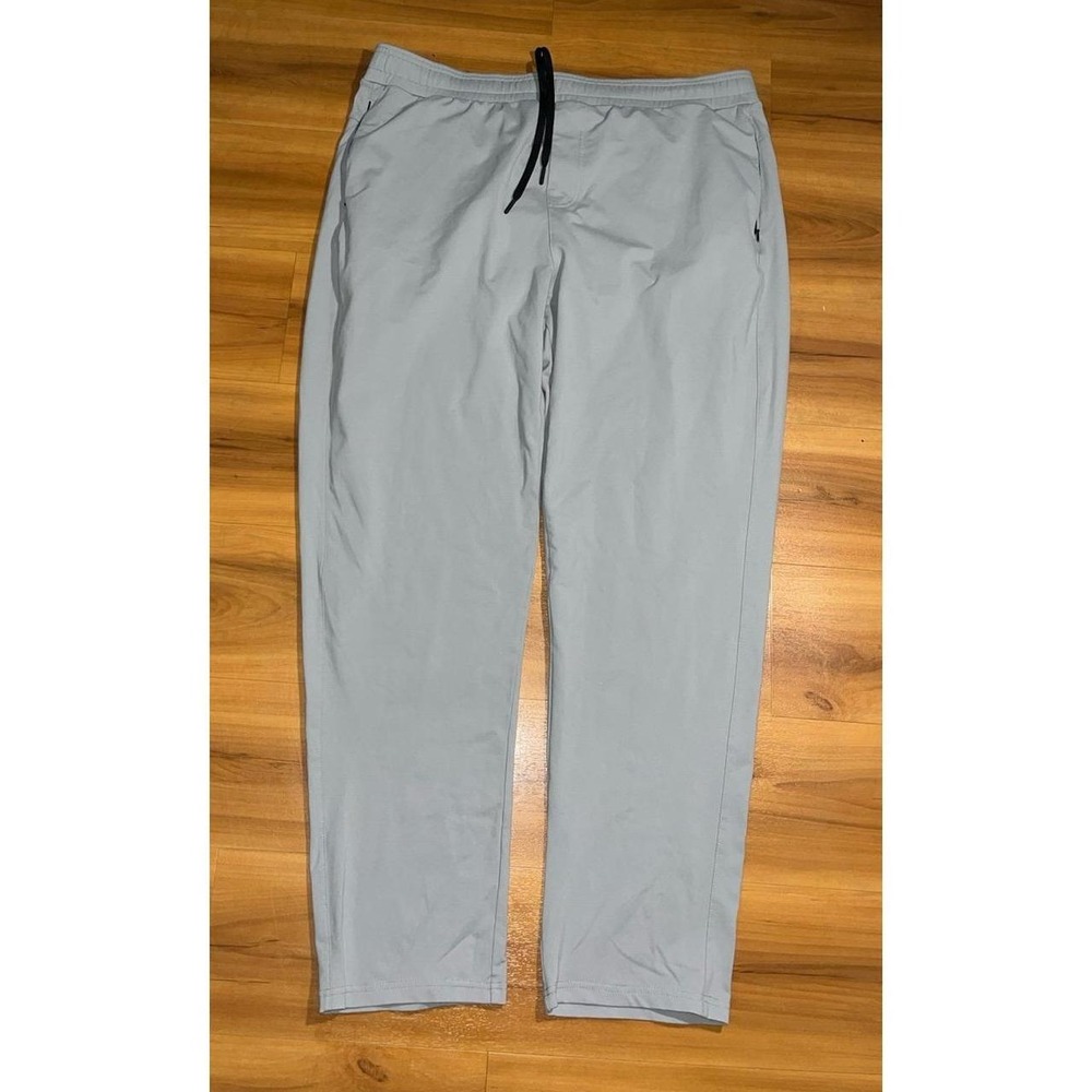 Mens Public Rec Gamechanger Performance Gray Drawstring Tapered Pants